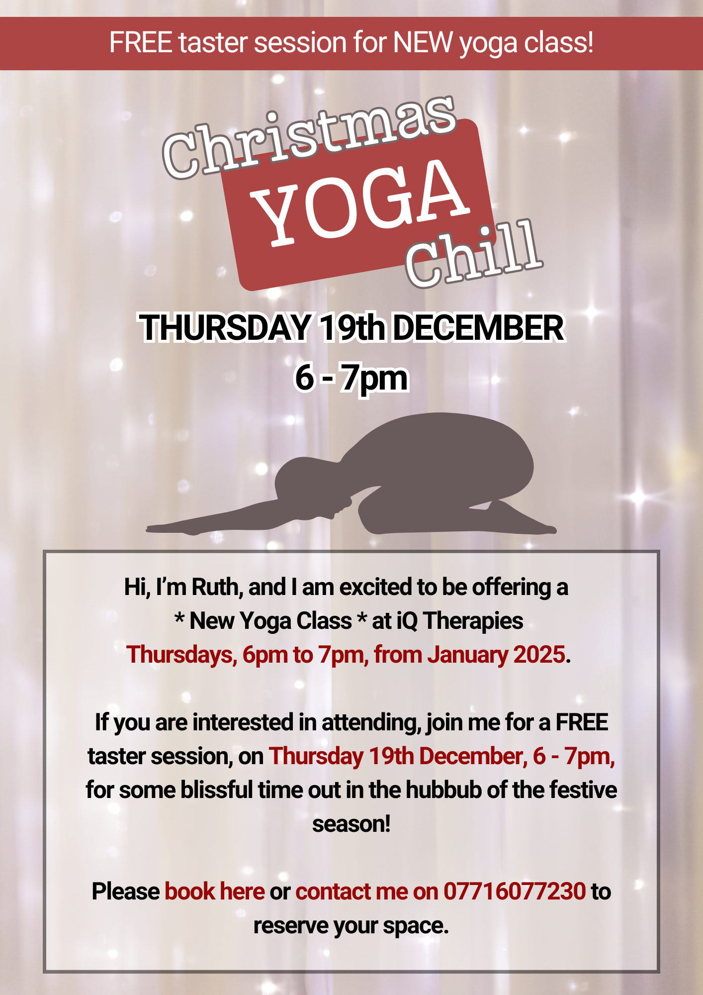 Yoga Ruth Free Taster Session